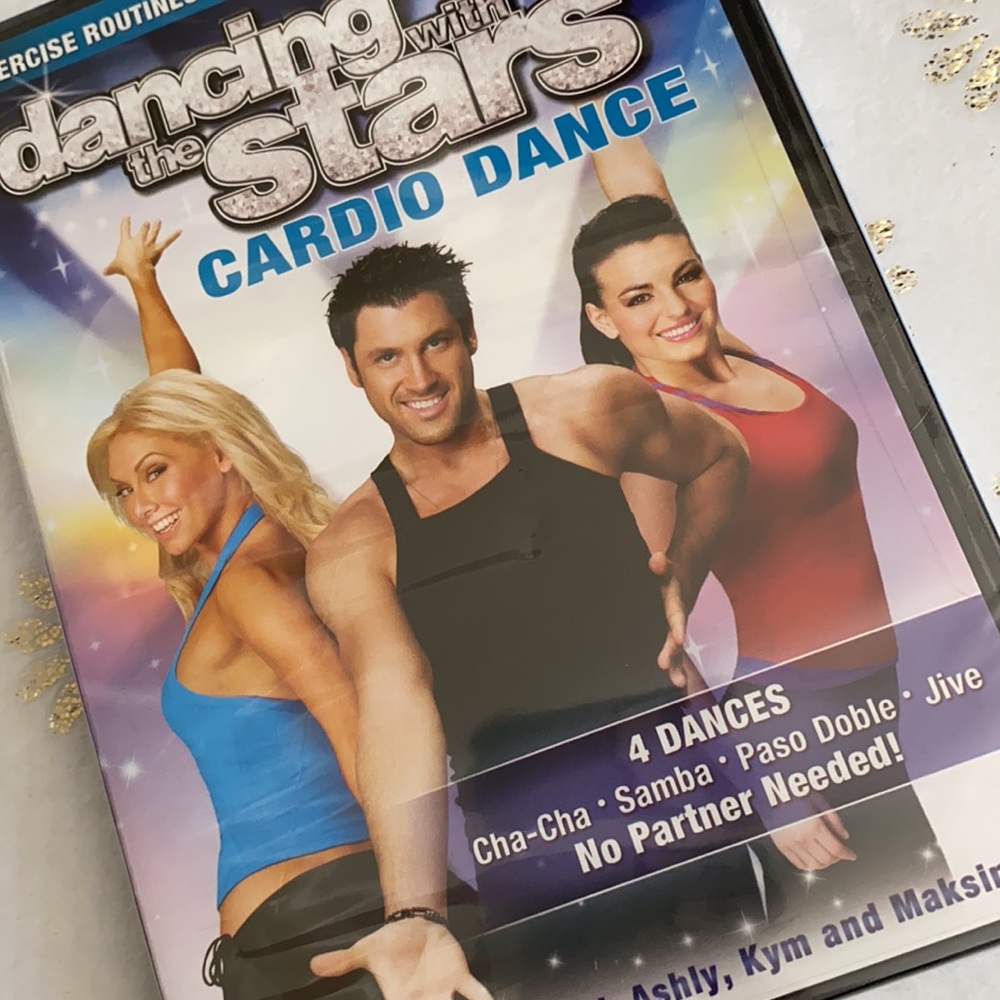 {NEW} Dancing with the Stars | Cardio Dance Workout DVD with Ashly, Kym & Maksim